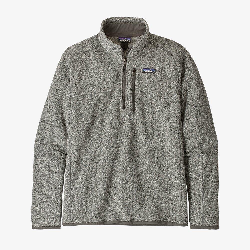 Patagonia Men's Better Sweater 1/4 Zip Pullover in Stonewash
